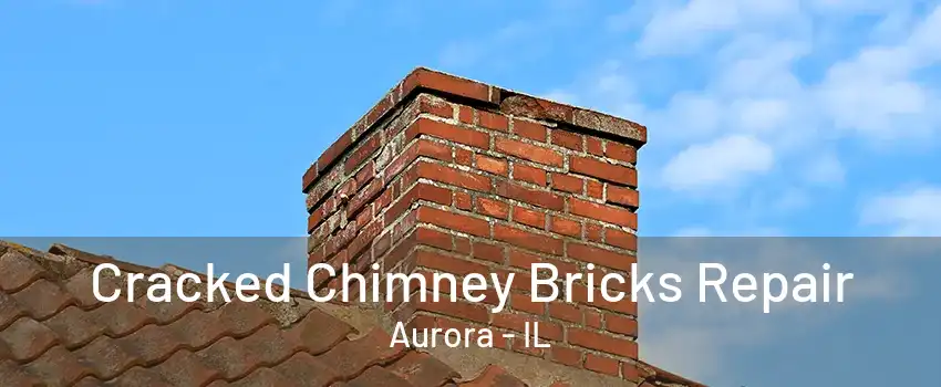 Cracked Chimney Bricks Repair Aurora - IL