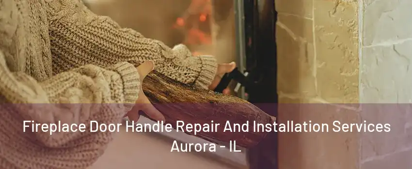 Fireplace Door Handle Repair And Installation Services Aurora - IL