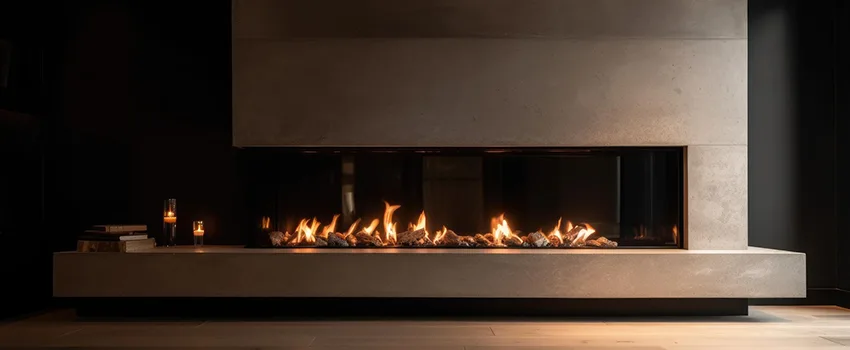 Gas Fireplace Ember Bed Design Services in Aurora, Illinois