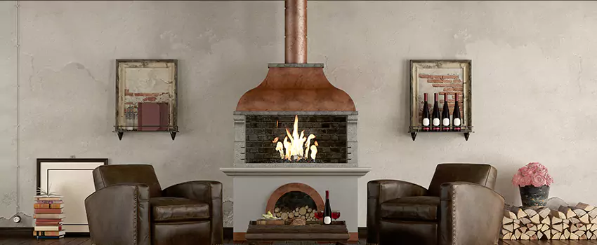 Thelin Hearth Products Providence Pellet Insert Fireplace Installation in Aurora, IL