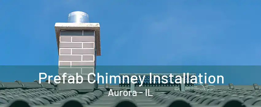 Prefab Chimney Installation Aurora - IL